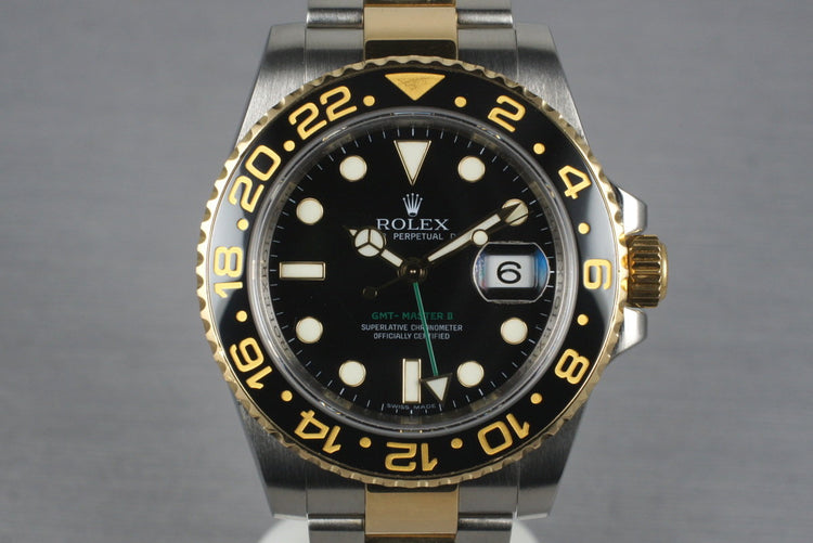 2006 Rolex Two Tone GMT II 116713LN