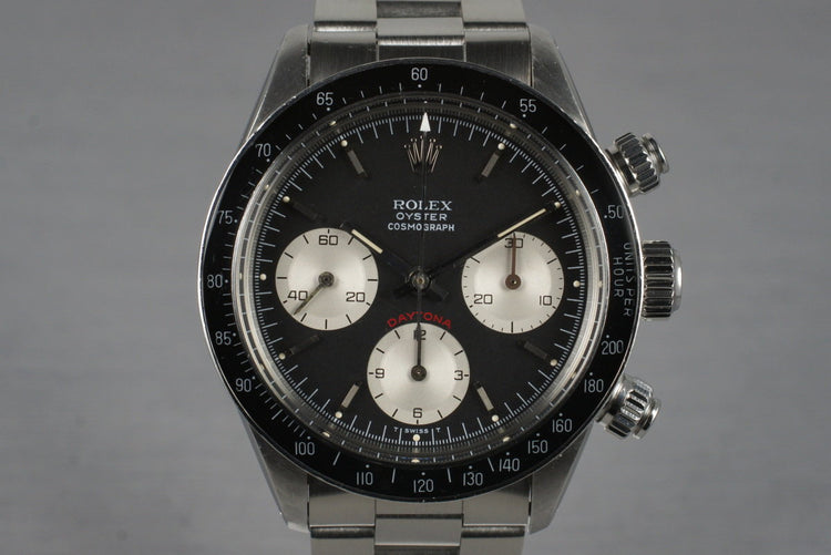 1985 Rolex Daytona 6263 Small Red Daytona Dial with RSC Papers