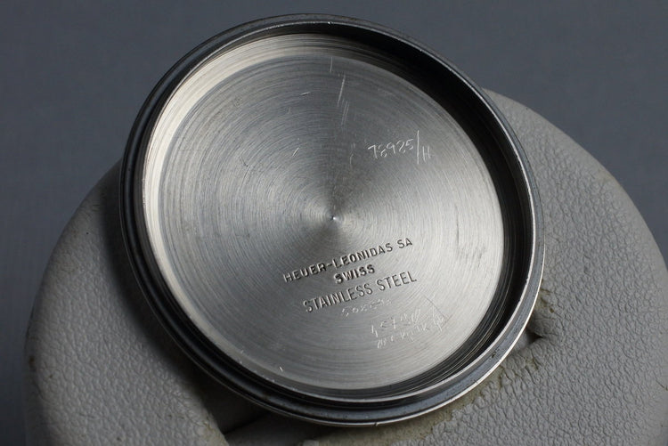 1972 Heuer Carrera 73353 Silver Dial