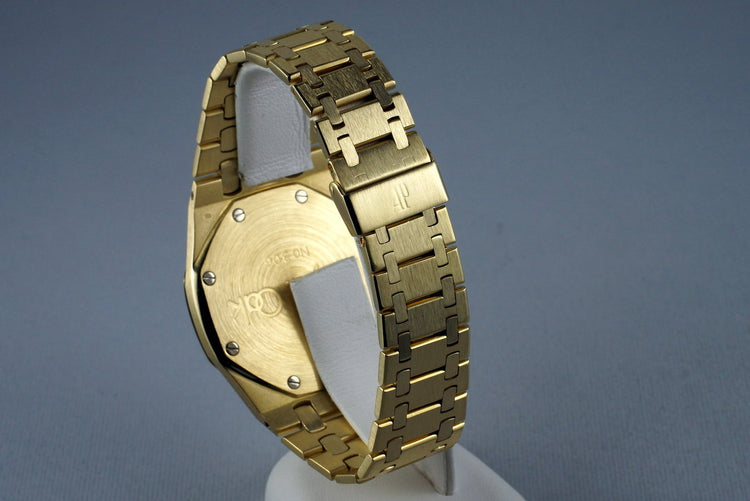 Late 1970’s YG Audemars Piguet 5402BA with Box and Service Papers