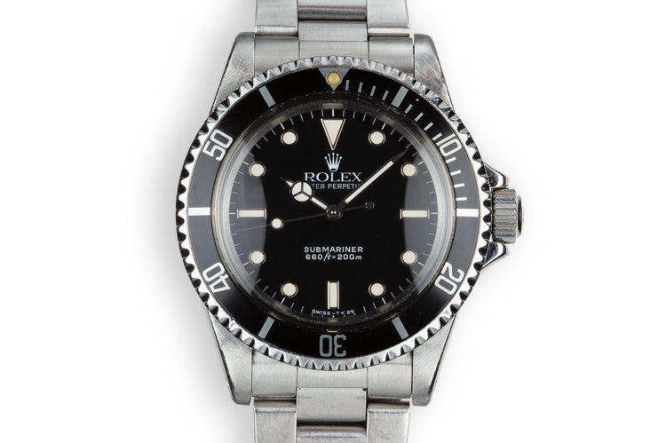 1987 Rolex Submariner 5513 Glossy Dial