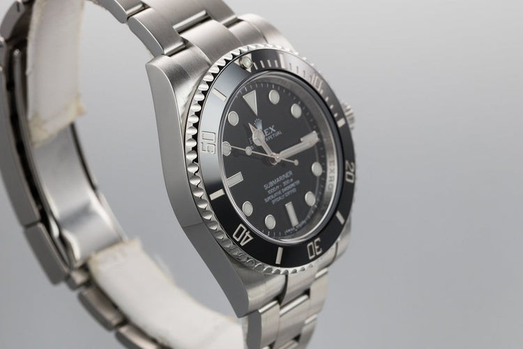 2014 Rolex Ceramic Submariner 114060 with Box and Papers