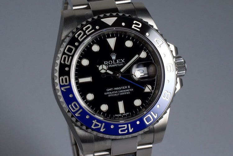 2014 Rolex GMT II 116710BLNR with Box and Papers MINT