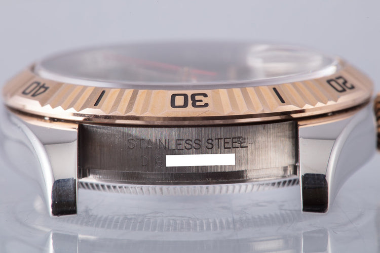 2006 Rolex Two Tone RG DateJust 116261 Turn-O-Graph with Box and Card