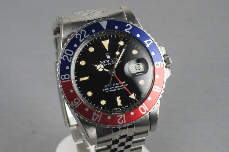 Rolex GMT 16750 with none date dial