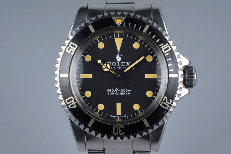 1972 Rolex Submariner 5513