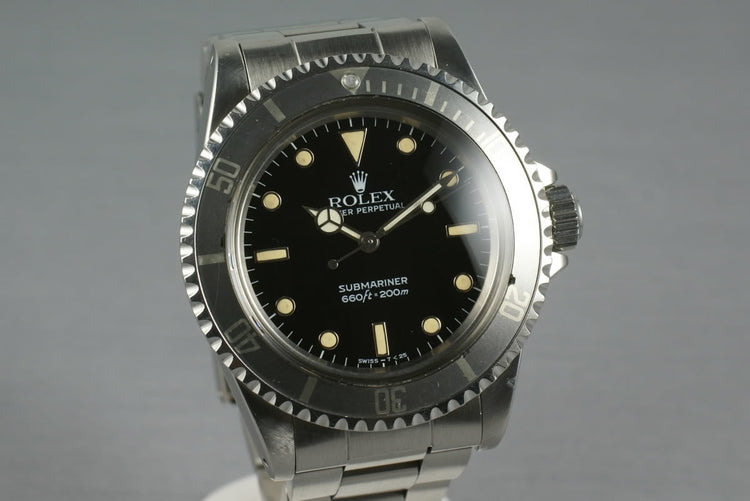 Rolex Submariner 5513 Maxi Case