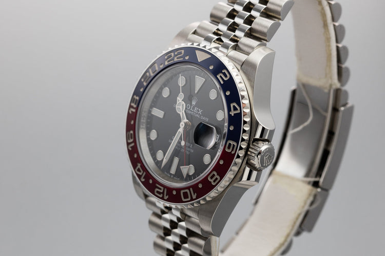 2018 Rolex Ceramic GMT-Master II 126710BLRO with Box and Papers