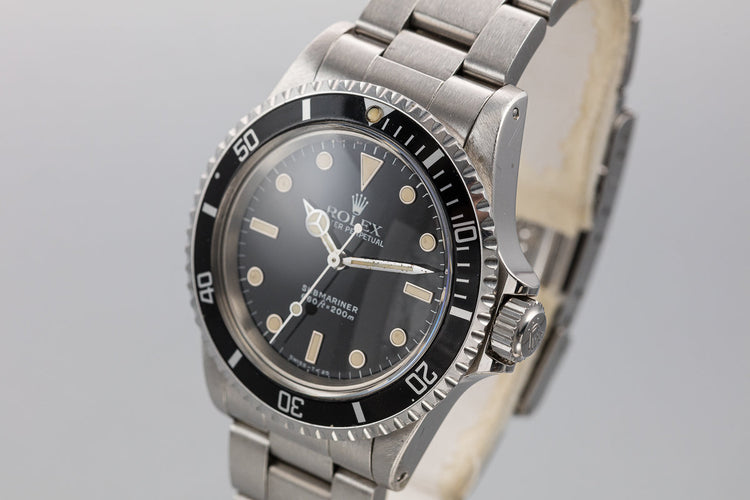 1988 Rolex Submariner 5513 Glossy Dial