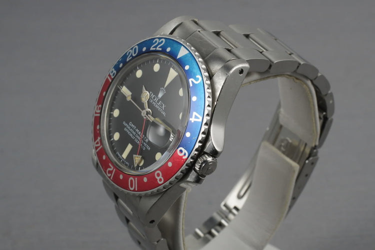 Rolex GMT 16750 with Box and papers