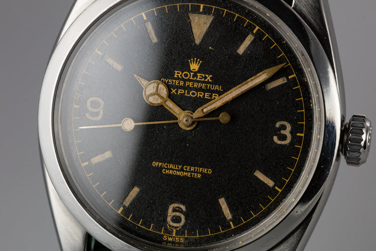 1956 Rolex Explorer 6610 Gilt Dial