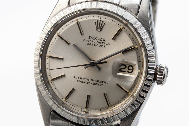 1963 Rolex DateJust 1603 with Silver Dial