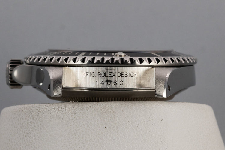 1999 Rolex Submariner 14060 with SWISS Only Dial
