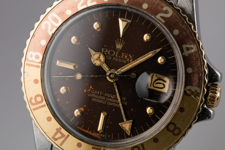 1979 Rolex GMT-Master 16753 with "Root Beer" Nipple Dial