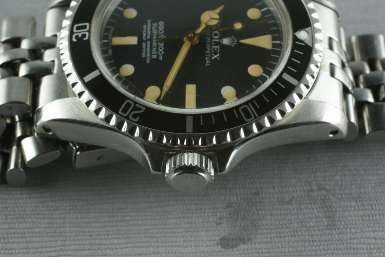 Rolex Submariner 5513 Pointy Crown Gaurd Case