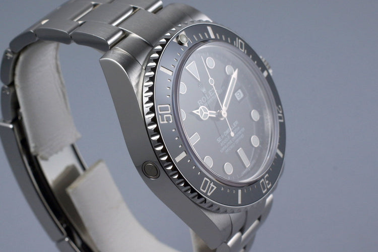 2014 Rolex Ceramic Sea Dweller 116600 with Box and Papers