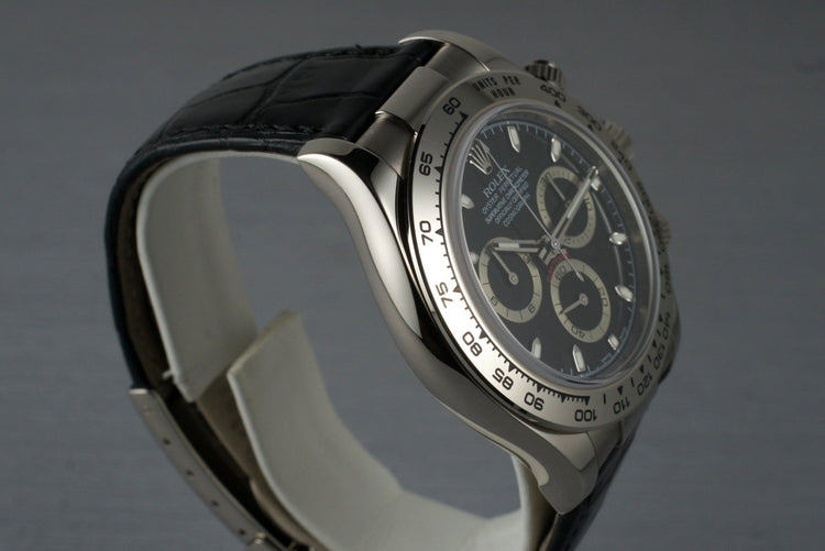 2007 Rolex 18K WG Daytona 116519 with Box and Papers