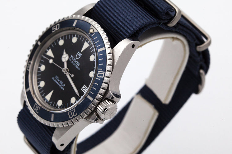 1990 Tudor Submariner 79090 Black Dial