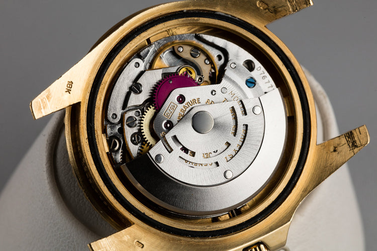 1979 Rolex 18K YG GMT-Master 1675 Black Nipple Dial with Box and Papers