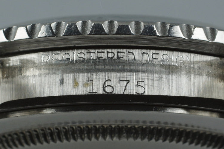 1967 Rolex GMT 1675 Mark I Dial