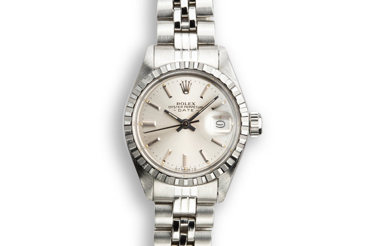 1974 Ladies DateJust 6924 Silver Sigma Dial with Service Papers