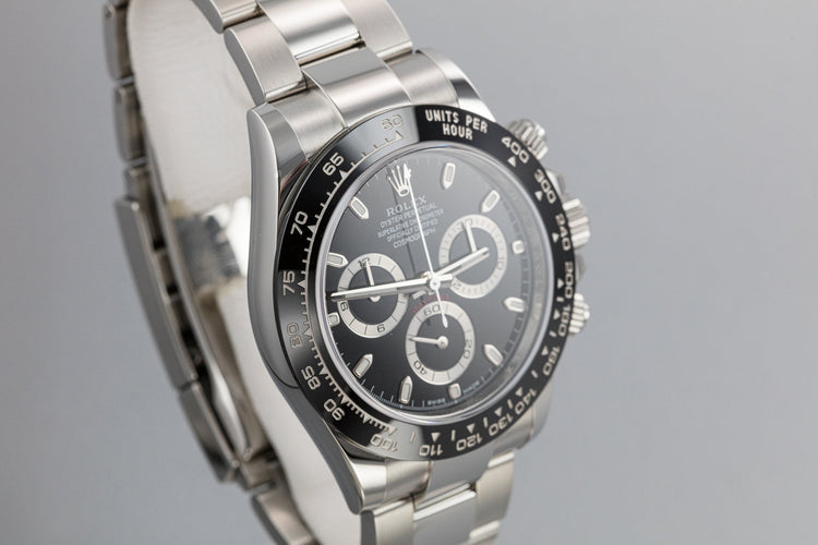 2018 Rolex Daytona 116500LN Black Dial with Box and Papers