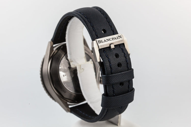 Blancpain Fifty Fathoms Bathyscaphe Ceramic Flyback Chronograph Ocean Commitment 07825 with Box and Papers