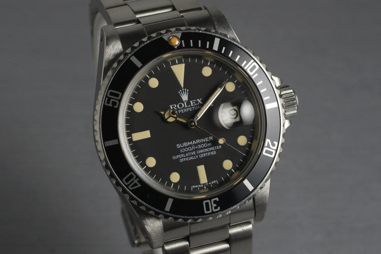 1981 Rolex Submariner 16800