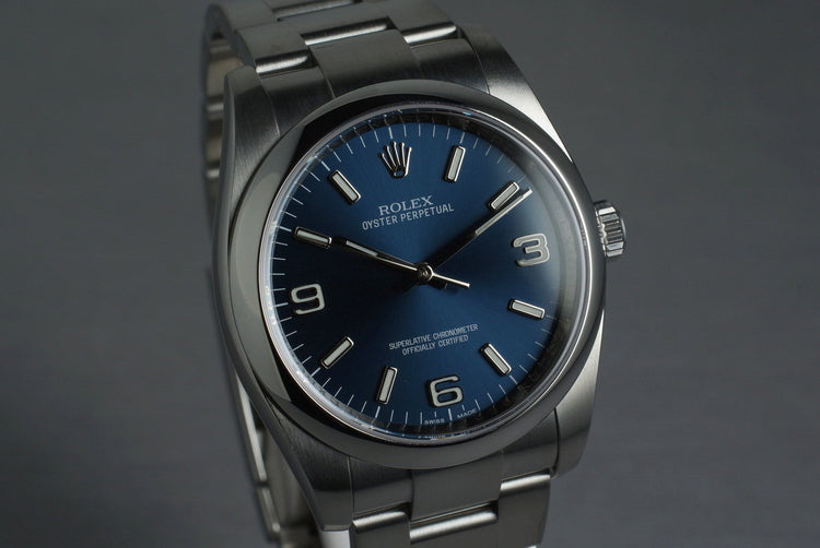 2014 Rolex Oyster Perpetual 116000 with Box and Papers