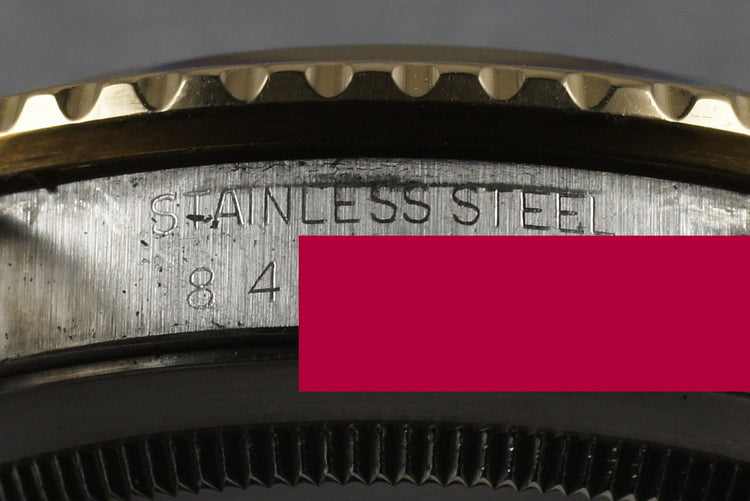 Rolex GMT Two Tone 16753 with root beer nipple dial