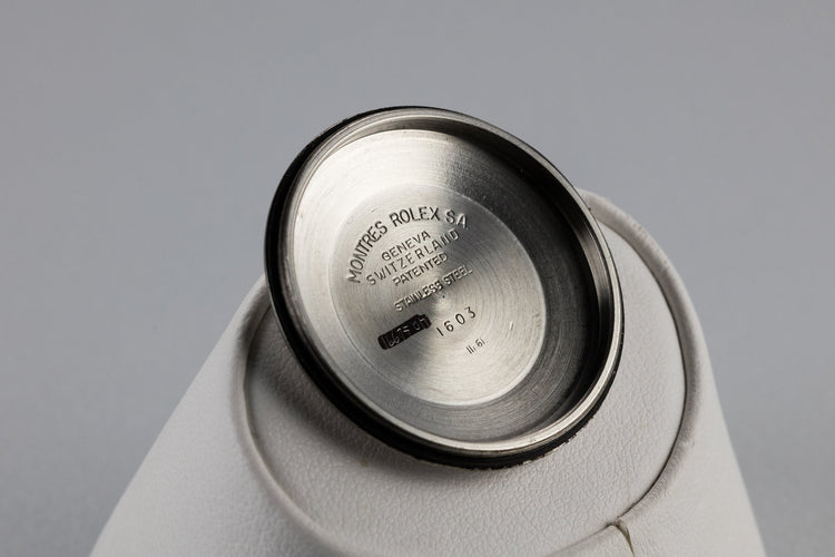 1961Rolex DateJust 1603 Silver Dial