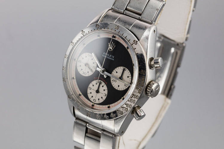 1969 Rolex "Paul Newman" Daytona 6239 with "Barbara" Aviation Documents and Photographs