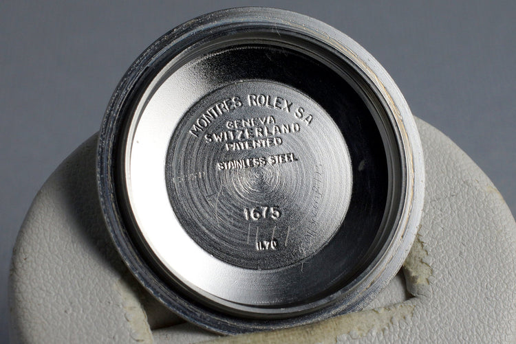 1970 Rolex Two Tone GMT 1675 Root Beer Dial
