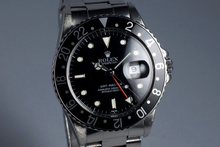 1979 Rolex GMT 16750 Service Dial
