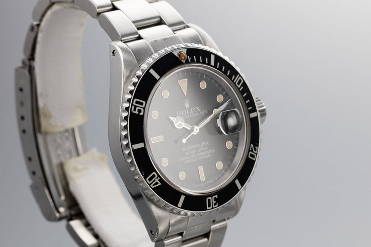 1986 Rolex Submariner 16800