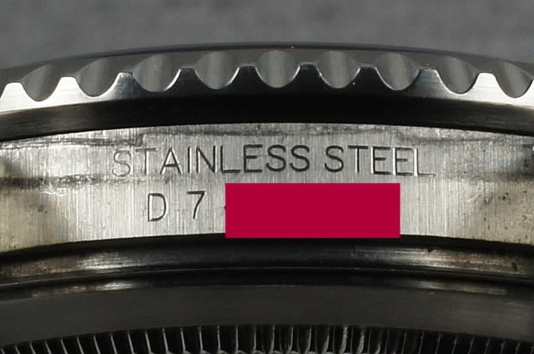 2005 Rolex GMT 16710 D serial with Stick Dial