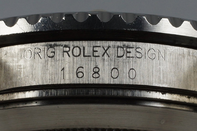 1981 Rolex Submariner 16800 with RSC Papers