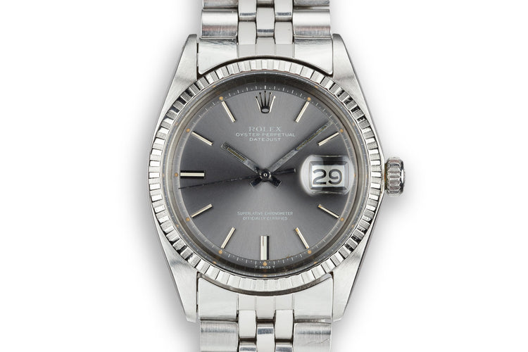 1972 Rolex DateJust 1603 Grey Dial
