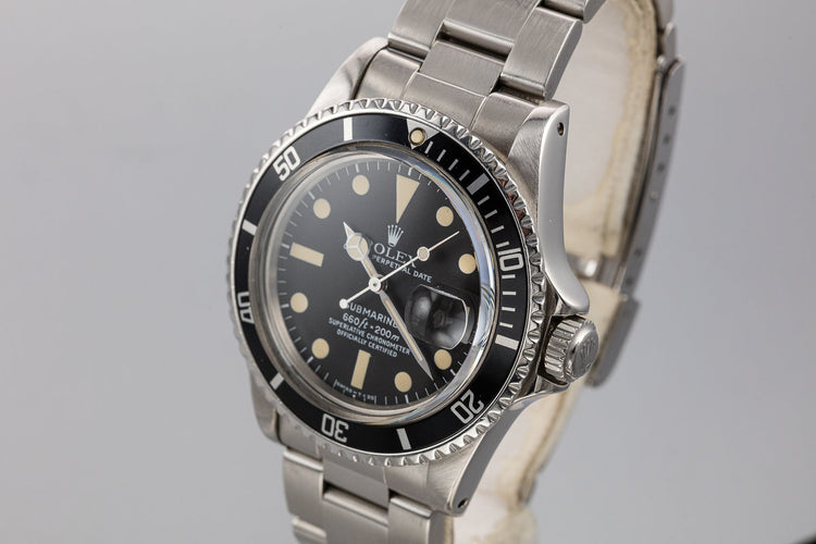 1979 Rolex Submariner 1680 with Box and Papers