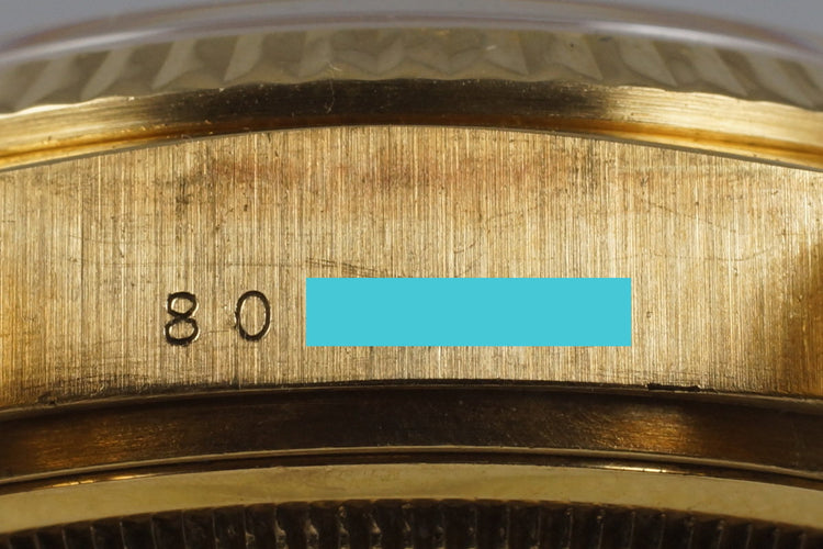 1983 Rolex YG Day Date 18038