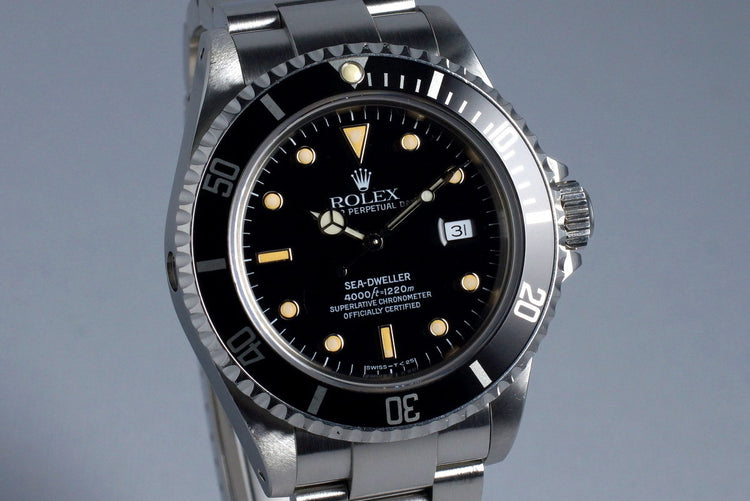 1989 Rolex Sea Dweller 16600