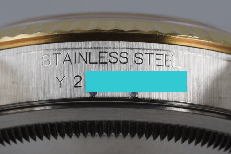 2002 Rolex Two Tone DateJust 16233