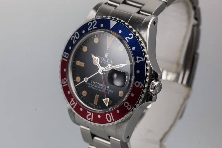1983 Rolex GMT-Master 16750 with "Pepsi" Bezel Insert