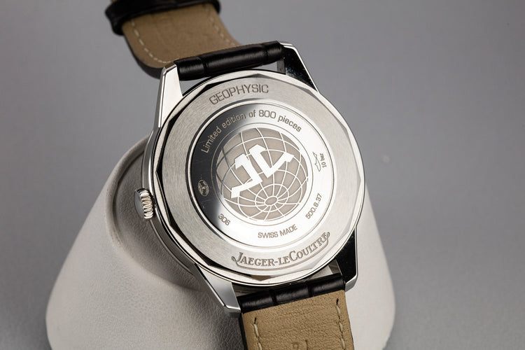 2015 Jaeger-Le-Coultre Geophysic 1958 Q8008520 with Box and Papers