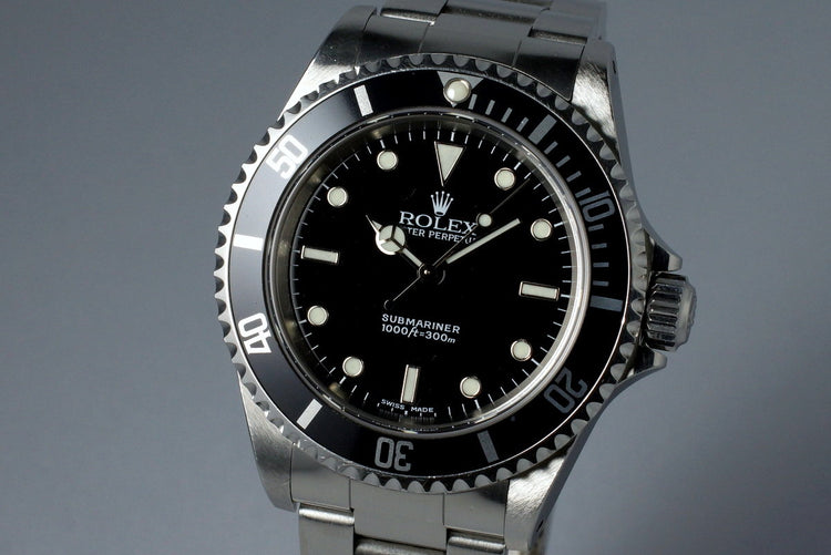 2002 Rolex Submariner 14060M