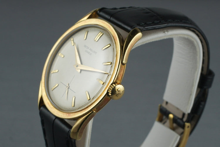 1960’s Patek Philippe Vintage Calatrava 2537 with Original Box and Papers