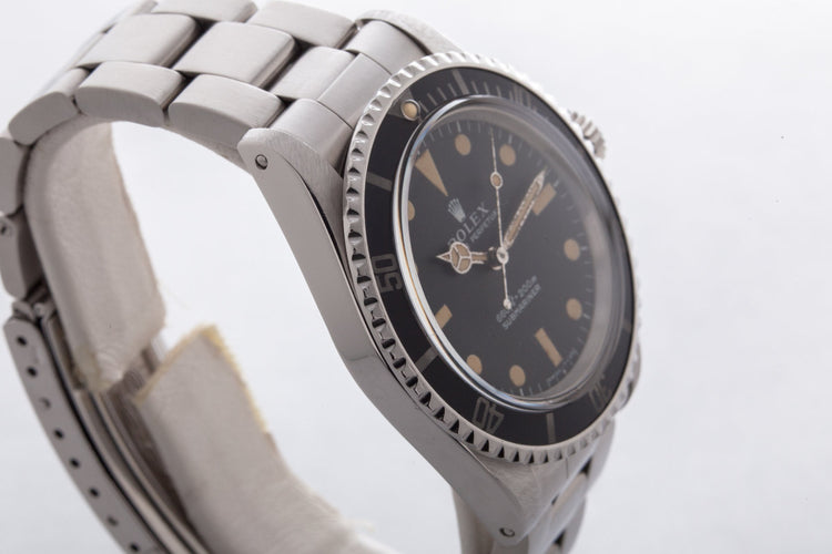 1971 Rolex Submariner 5513 'Non-Serif' Dial with Box and Papers