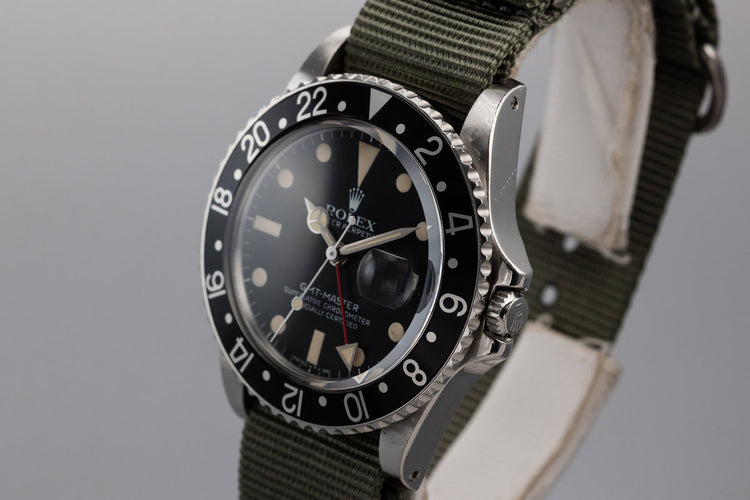 1981 Rolex GMT-Master 16750 Black Bezel