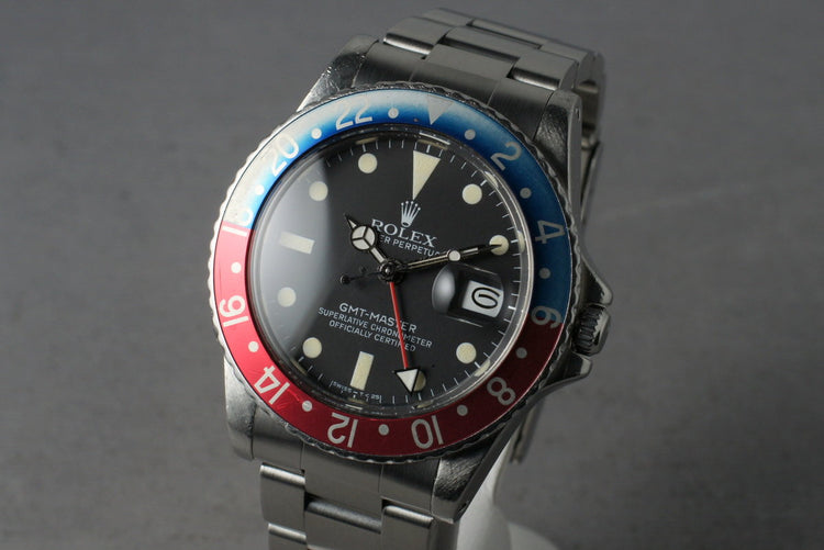 1981 Rolex GMT-Master 16750 with Service Papers