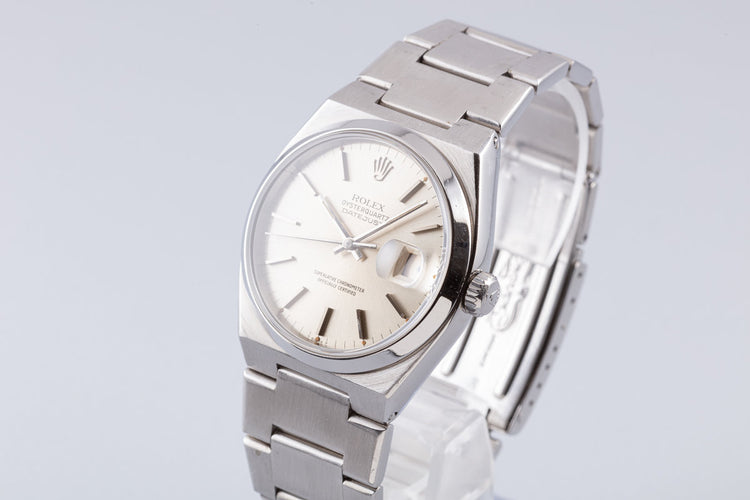 1979 Rolex OysterQuartz DateJust 17000 Silver Dial